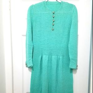 Vintage hand knit dress